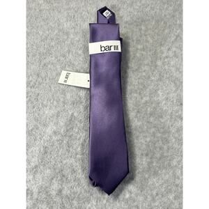 NEW Bar III Logan Solid Plum Tie - New With Tags